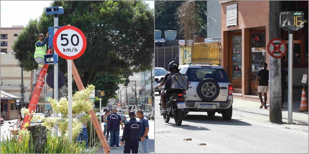O comandante da Guarda Civil Municipal, Gil Wellington, afirmou que os equipamentos estão em pontos com altos índices de acidentes