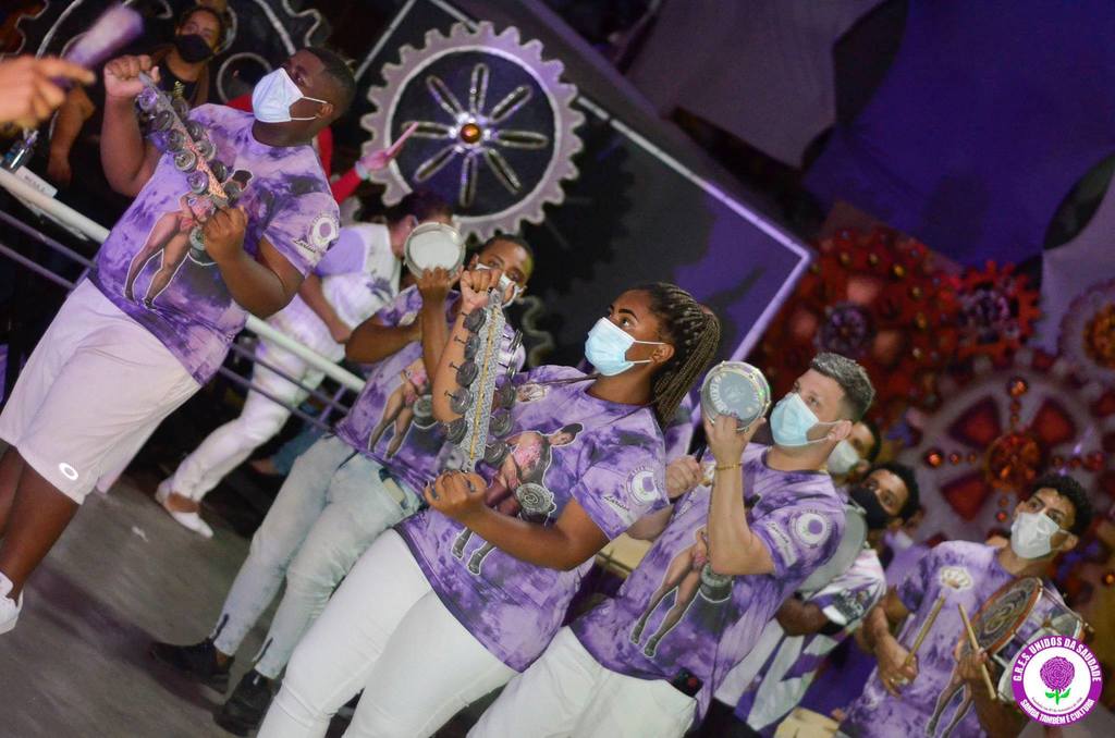 Unidos da Saudade já começou os tradicionais ensaios de bateria