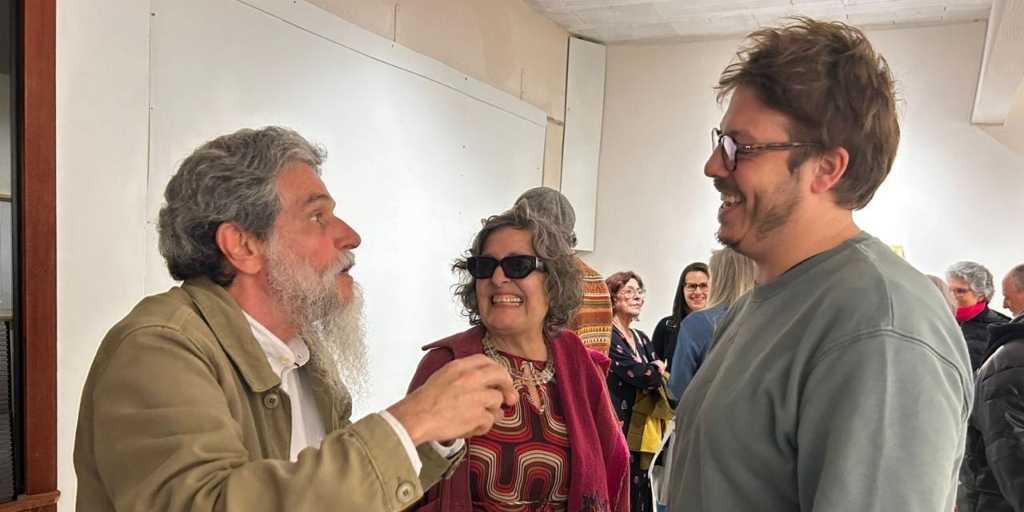 Pré-inauguração do espaço contou com a presença do ator e comediante, Fábio Porchat, um dos curadores do instituto