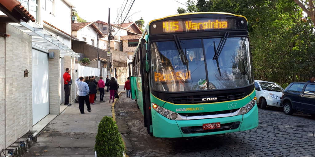 Agosto começa com mais um ônibus quebrado em Nova Friburgo