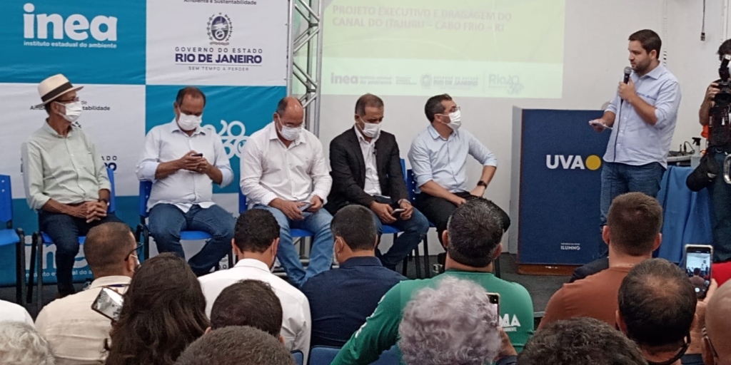 Dragagem do Canal do Itajuru e outras obras no entorno da Lagoa de Araruama são anunciadas