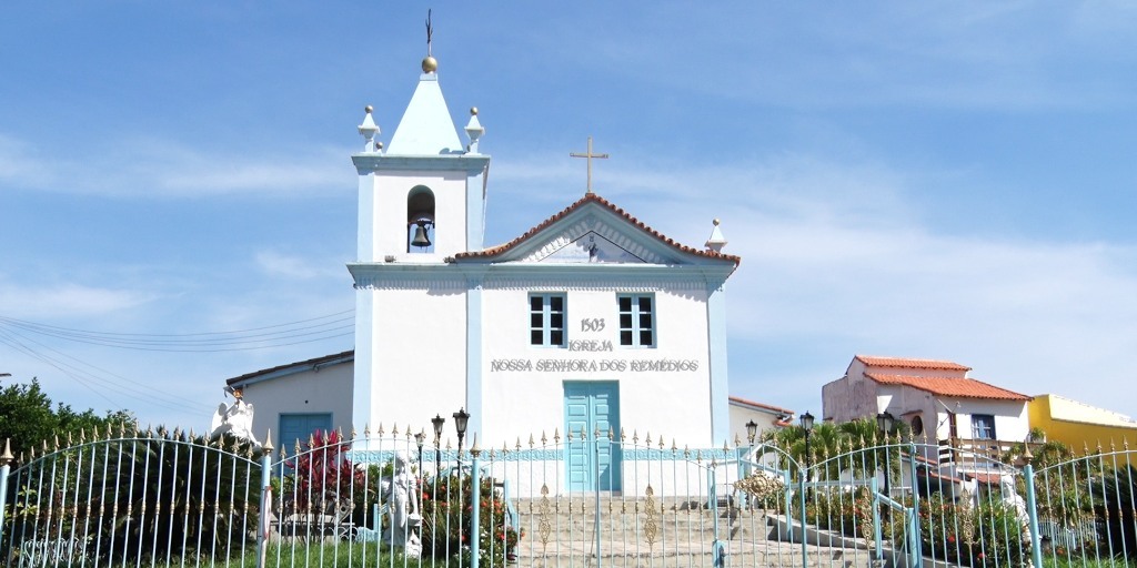 Igreja Nossa Senhora dos Remédios foi construída em 1506