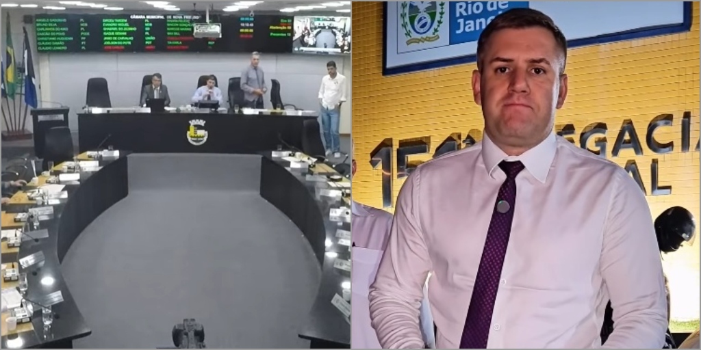 Ofensas ao vereador Maicon Gonçalves (Mobiliza) suspendem sessão da Câmara em Nova Friburgo e caso vai parar na delegacia