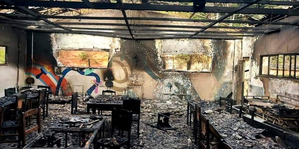 Incêndio causou destruição no Abrigo Beneficente Sopão no fim de semana