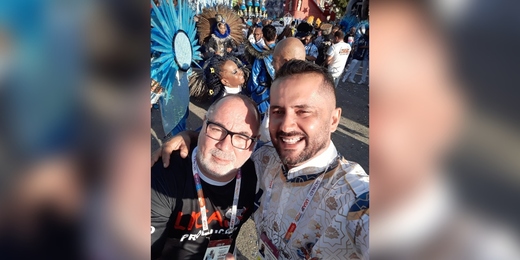 Friburguenses Jorge Freitas e Leandro Barbosa brilham no Carnaval de São Paulo