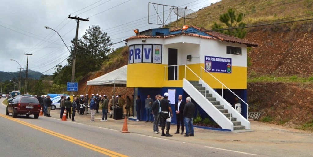 Posto da Polícia Rodoviária Estadual é inaugurado na RJ-130, em Teresópolis