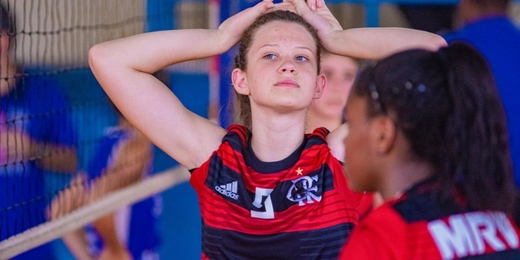 Jovem friburguense brilha no vôlei do Flamengo 