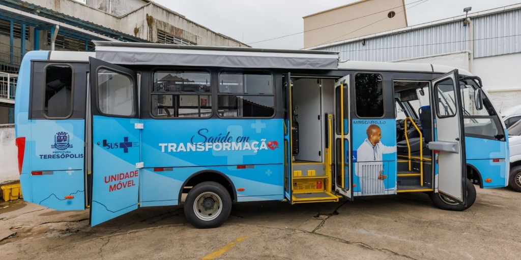 Bairros de Teresópolis receberão Unidade Móvel de Saúde a partir desta terça