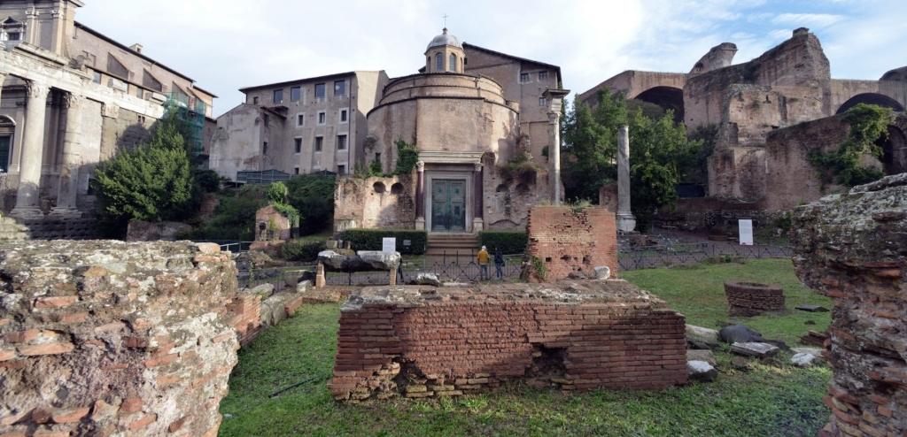 Basílica de São Cosme e Damião, em Roma