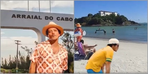 VÍDEOS: cidades da Região dos Lagos do Rio aproveitam dança do 'Bruninho' para divulgar pontos turísticos