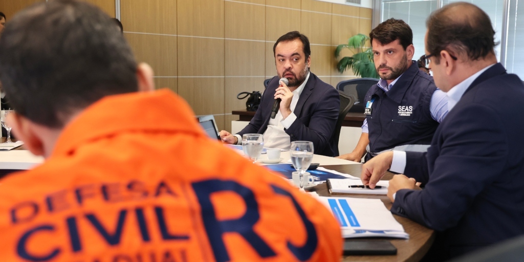 Governador Cláudio Castro (PL) anuncia R$ 8 bilhões para Plano de Contingência contra Chuvas no Rio de Janeiro