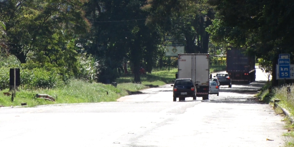 BR-116 é a principal entrada para quem chega do Rio em Teresópolis