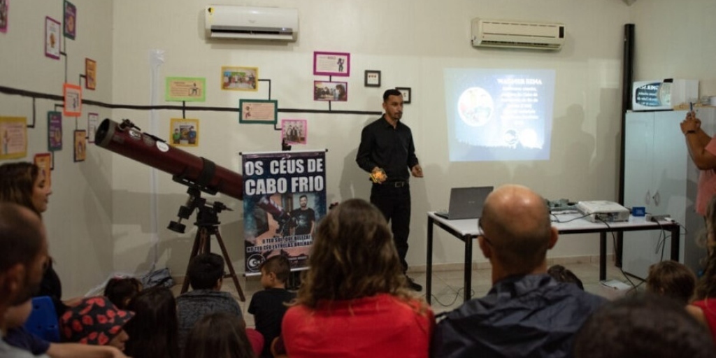 Wagner é membro do Clube de Astronomia do Rio de Janeiro