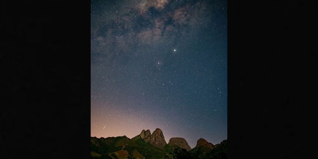 Três Picos é um ponto de encontro para os amantes de astrofotografia 