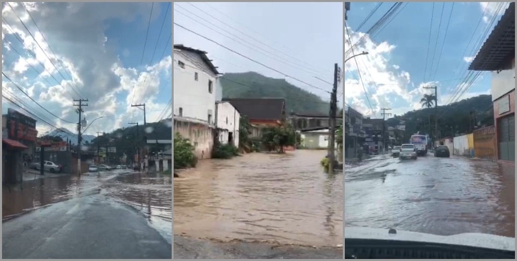 Chuvas causam transtornos em Teresópolis; prefeitura fala sobre alagamentos frequentes