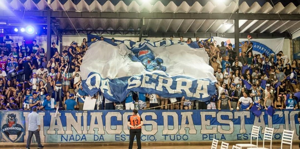 Torcida “Maníacos da Estácio” de Nova Friburgo no último campeonato