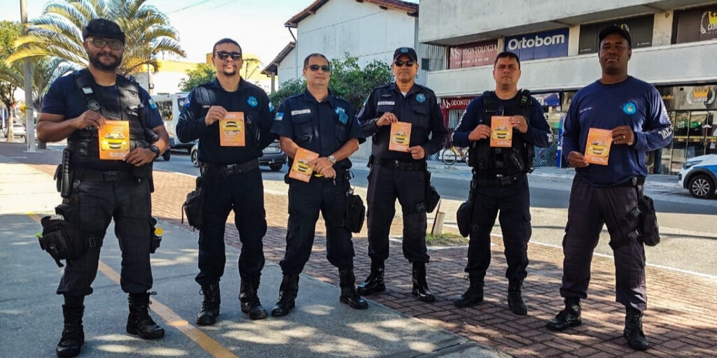 Agentes da Guarda Civil Municipal vão falar sobre segurança no trânsito 