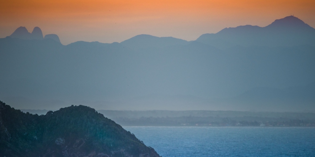 Foto feita do Mirante da Caixa D'Água, em Búzios