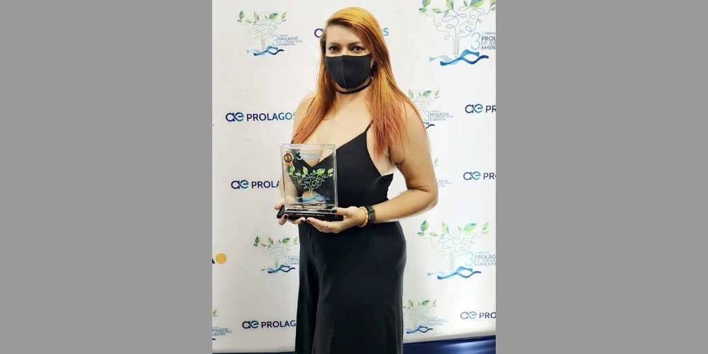 Letycia Rocha conquistou o primeiro lugar na categoria Webjornalismo