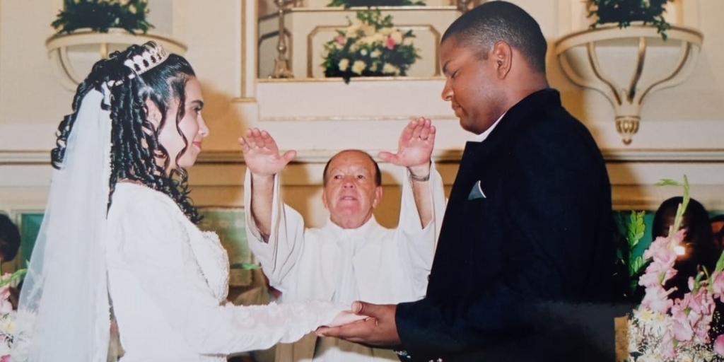 O amor está no ar! Conheça história de casal que está junto há 28 anos com ajuda do santo casamenteiro