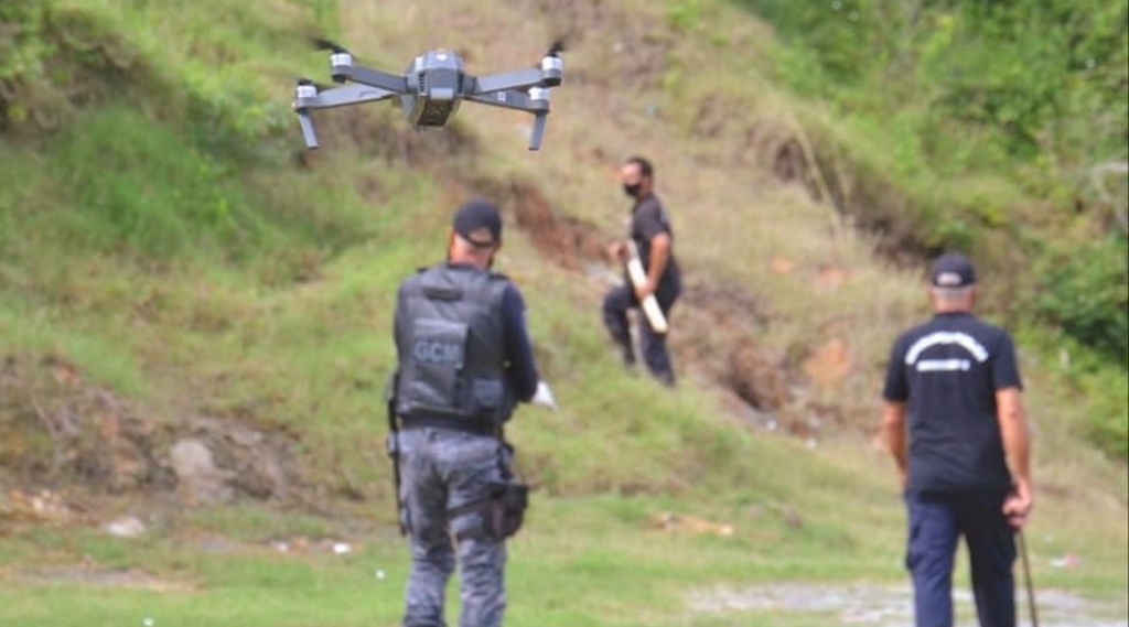 Drone já auxiliou nas buscas por homem que despareceu em área de mata 