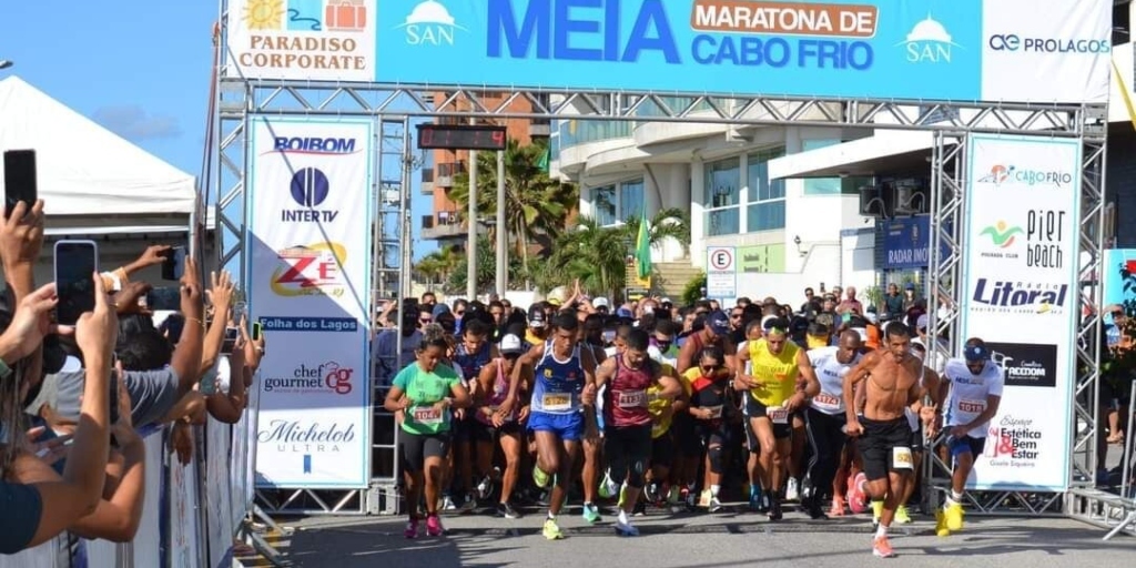 Meia Maratona de Cabo Frio deve reunir 1.500 atletas; inscrições terminam na próxima semana