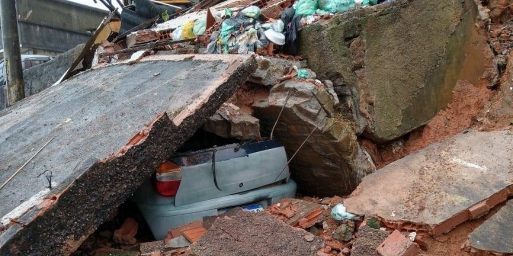 Teresópolis registra sete ocorrências por causa da chuva no fim de semana