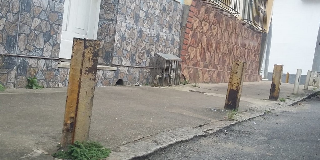 Fradinhos de trilhos no bairro Perissê, em Nova Friburgo