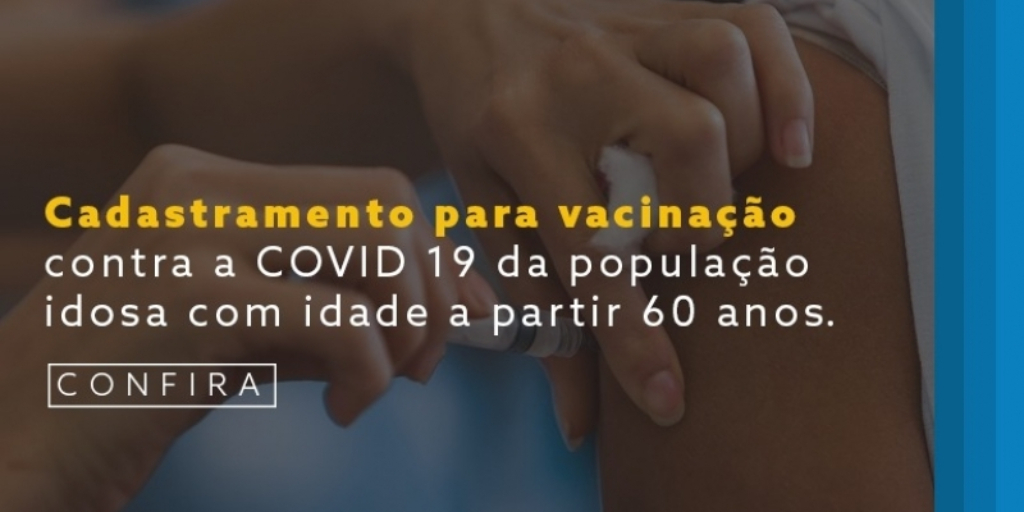 Prefeitura de Nova Friburgo abre cadastro para vacinação de idosos contra Covid-19