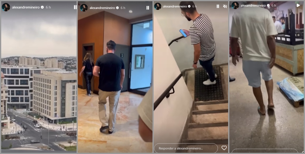 Pastor Alexandre registrou alguns momentos por meio das redes sociais 