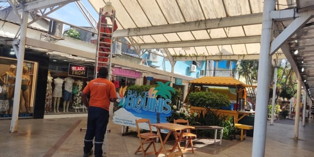 Primeira ação de revitalização ocorreu nessa quinta-feira, 16