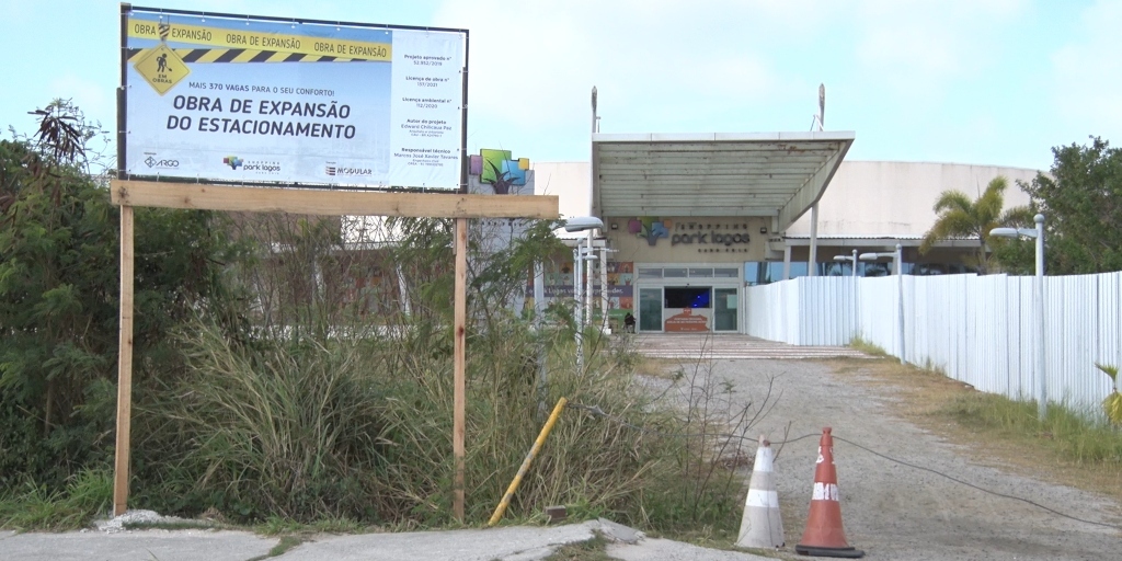 MPF pede paralisação das obras de ampliação em shopping de Cabo Frio 