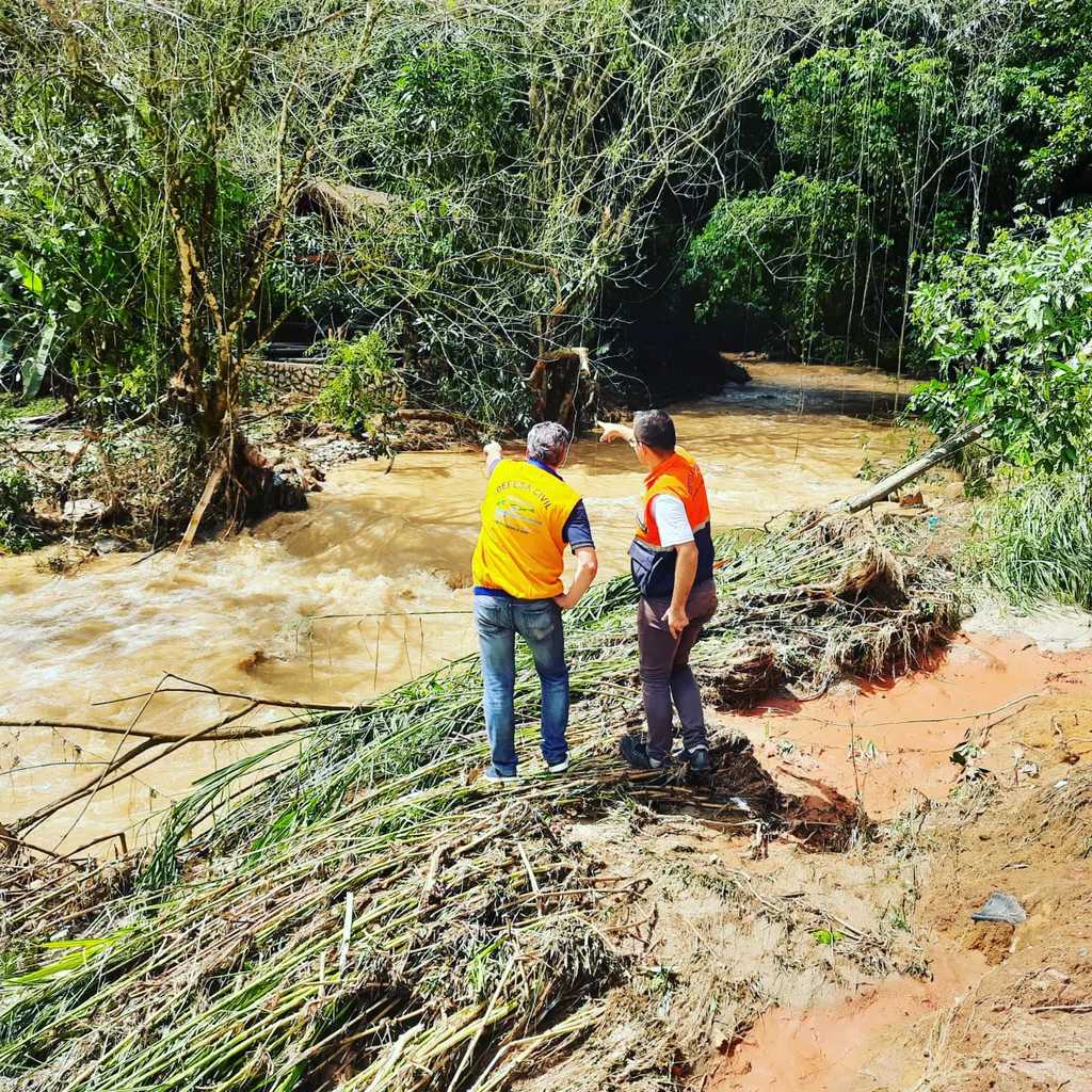 Comunidade do Faraó destruída pela chuva