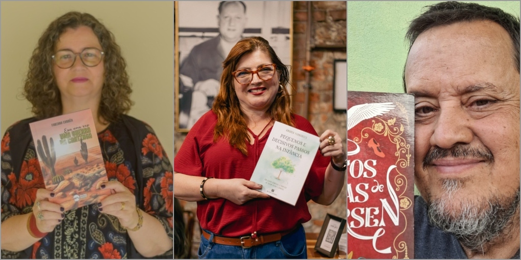 Fabiana Corrêa, Andréia Fernandes e Laerte Vargas participam da programação na Tangolomango