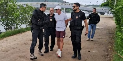 Foragido da Justiça, Adilsinho, um dos chefes do jogo do bicho no Rio, é preso em Cabo Frio