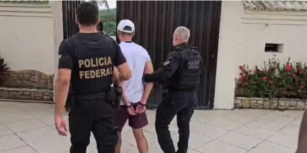 Após a captura, Adilsinho foi encaminhado à Superintendência Regional da PF no Rio de Janeiro