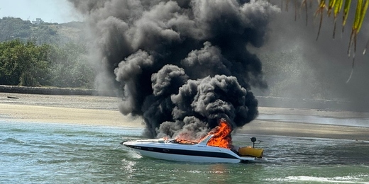 Marinha abre inquérito para investigar causa da explosão de lancha em Cabo Frio