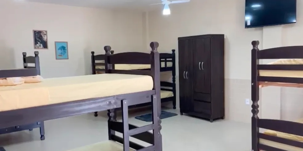 Dormitórios serão separados para homens e mulheres