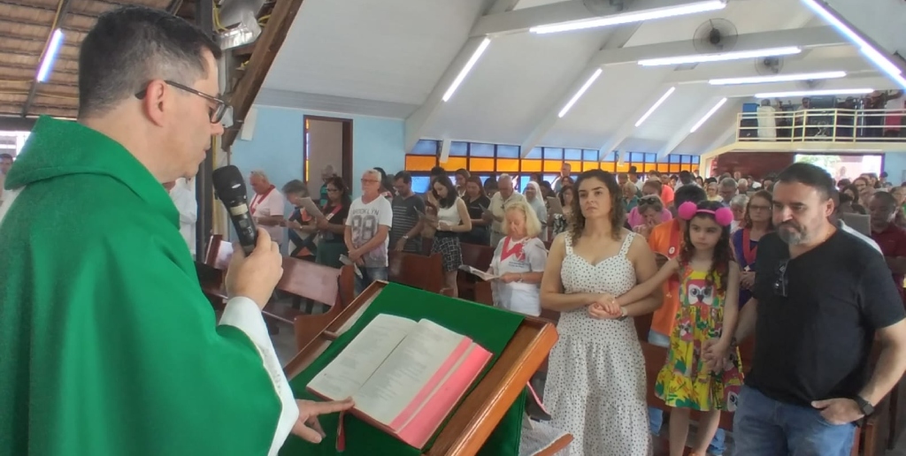 Capela Nossa Senhora Aparecida fica no bairro Catarcione