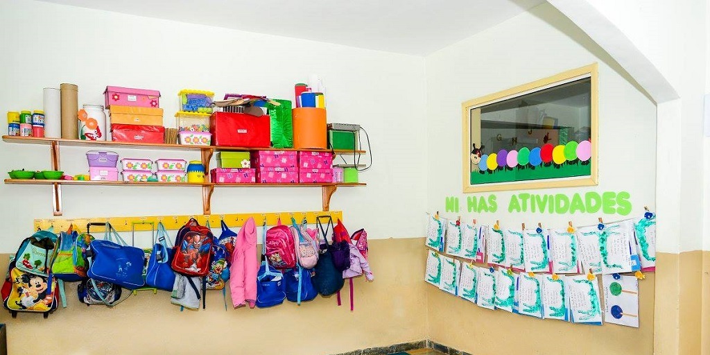 Instalações da Creche São José, localizada no distrito de Conselheiro Paulino, em Nova Friburgo