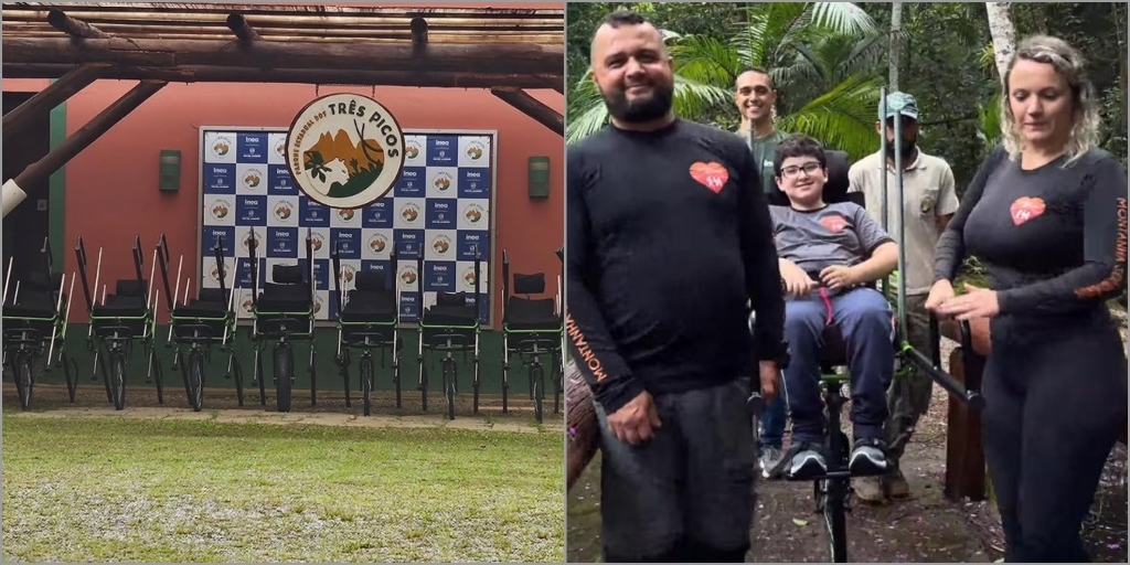 Trilhas Inclusivas: unidades de conservação do RJ passam a ter cadeiras adaptadas para pessoas com deficiência