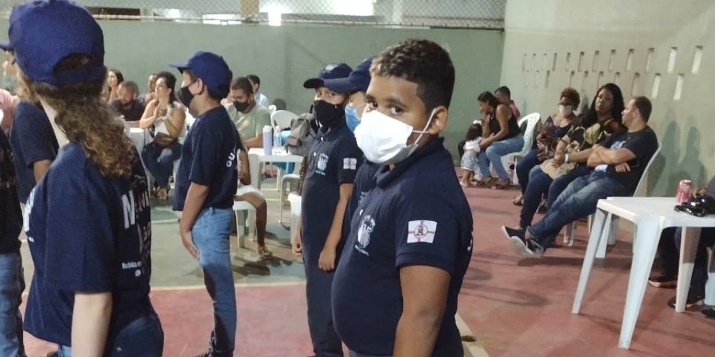 Miguel é um dos formandos da 4ª turma do projeto 