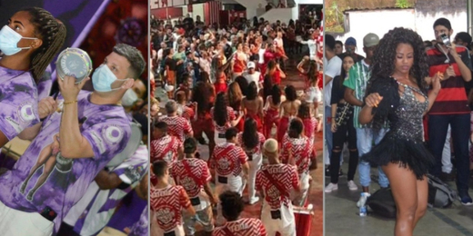 Escolas de samba de Nova Friburgo retomam ensaios com liberação total de público