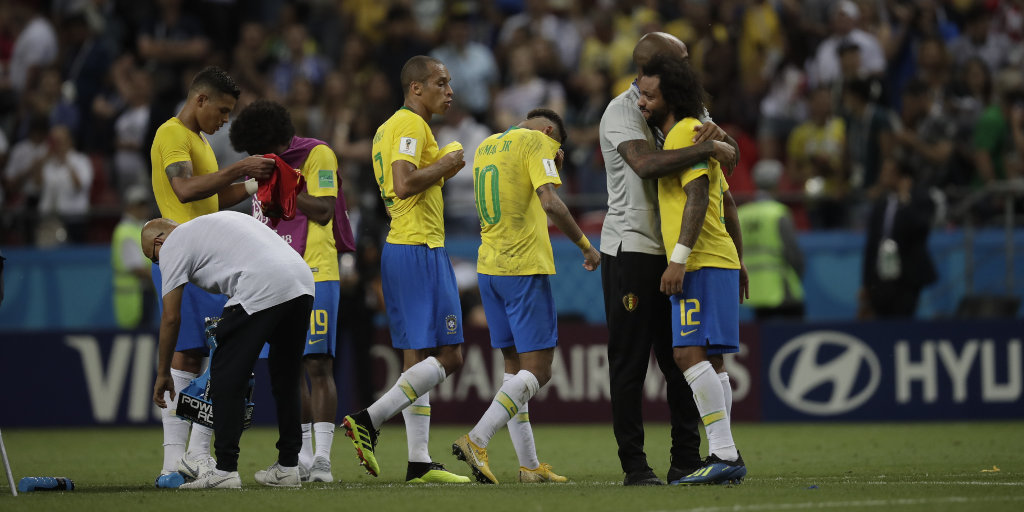 Brasil perde para a Bélgica e diz adeus à Copa do Mundo