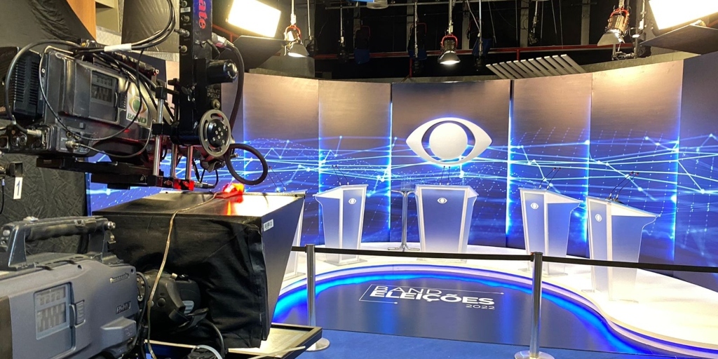 Primeiro debate televisivo para as eleições 2022 aconteceu nos estúdios do Grupo Bandeirantes