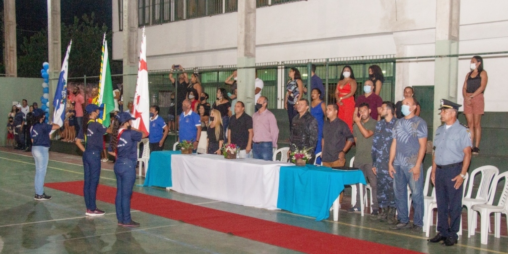 Cerimônia contou com a presença de diversas autoridades do município 