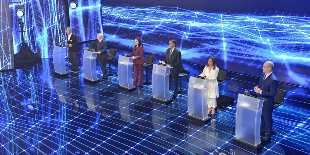 Band promove debate entre os candidatos à Presidência da República e conquista audiência