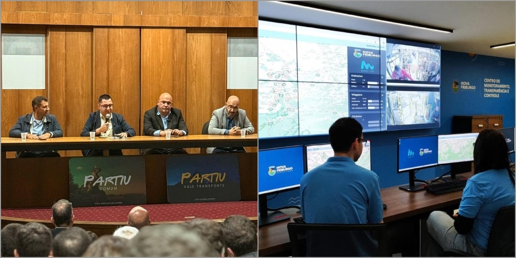 Operação do cartão de passagem Partiu tem início em Nova Friburgo e centro de monitoramento é inaugurado