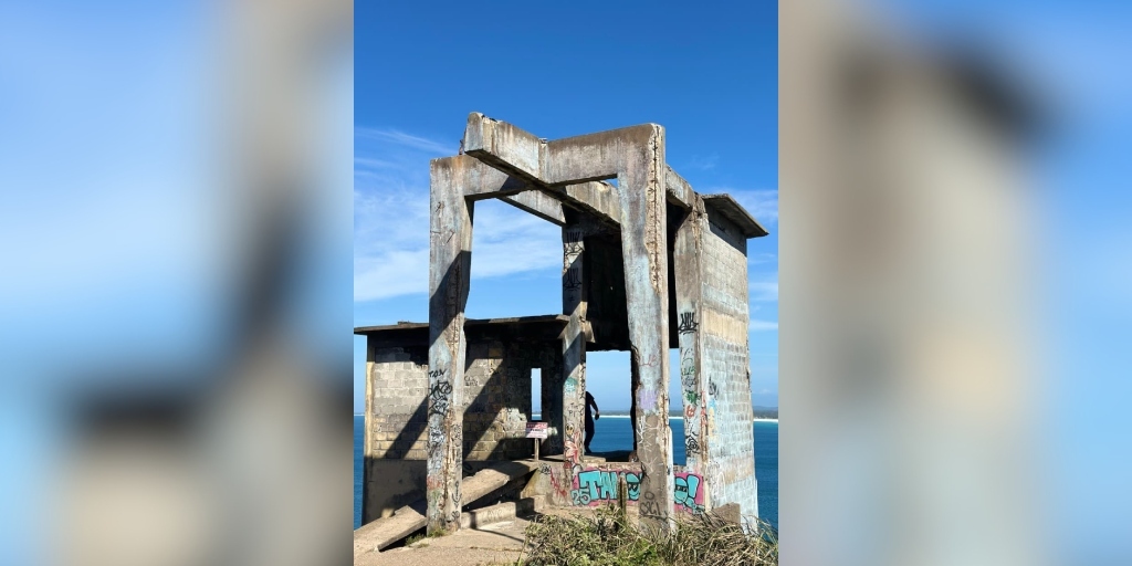Espaço é frequentemente procurado por turistas que se arriscam por fotografias marcantes