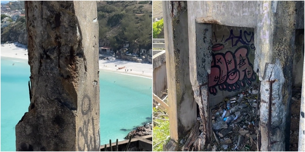 Laudo emitido recentemente pela Defesa Civil atesta risco para desabamento | Foto: Divulgação/Gabriel Macedo